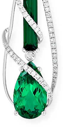 Emerald Pendant at Helmut Jewelry