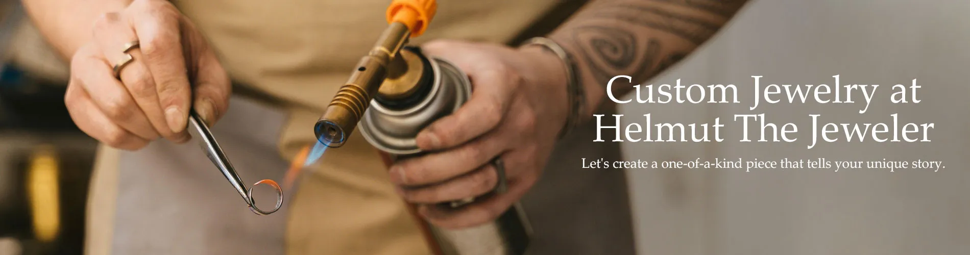 Custom Jewelry Service at Helmut the Jeweler