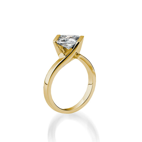 93 527E Intrinsic YG DI Engagement Ring