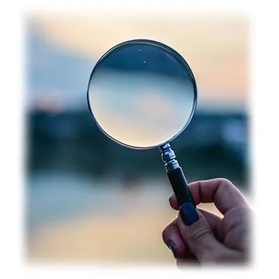 A magnifying-glass, to search better for fine jewelry store near Springerville